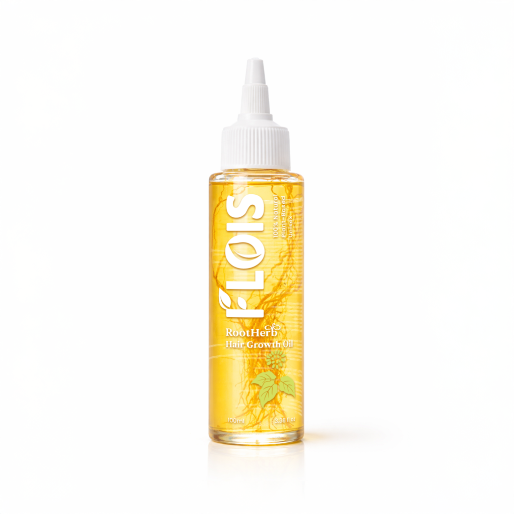 flois rootherb hair growth oil plant based ayurvedic hair oil for men and women 1