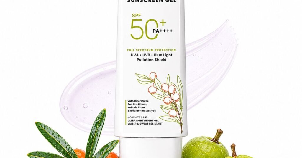 de tan sunscreen gel — SPF 50++++ Advance Detan Sunscreen Gel editorial
